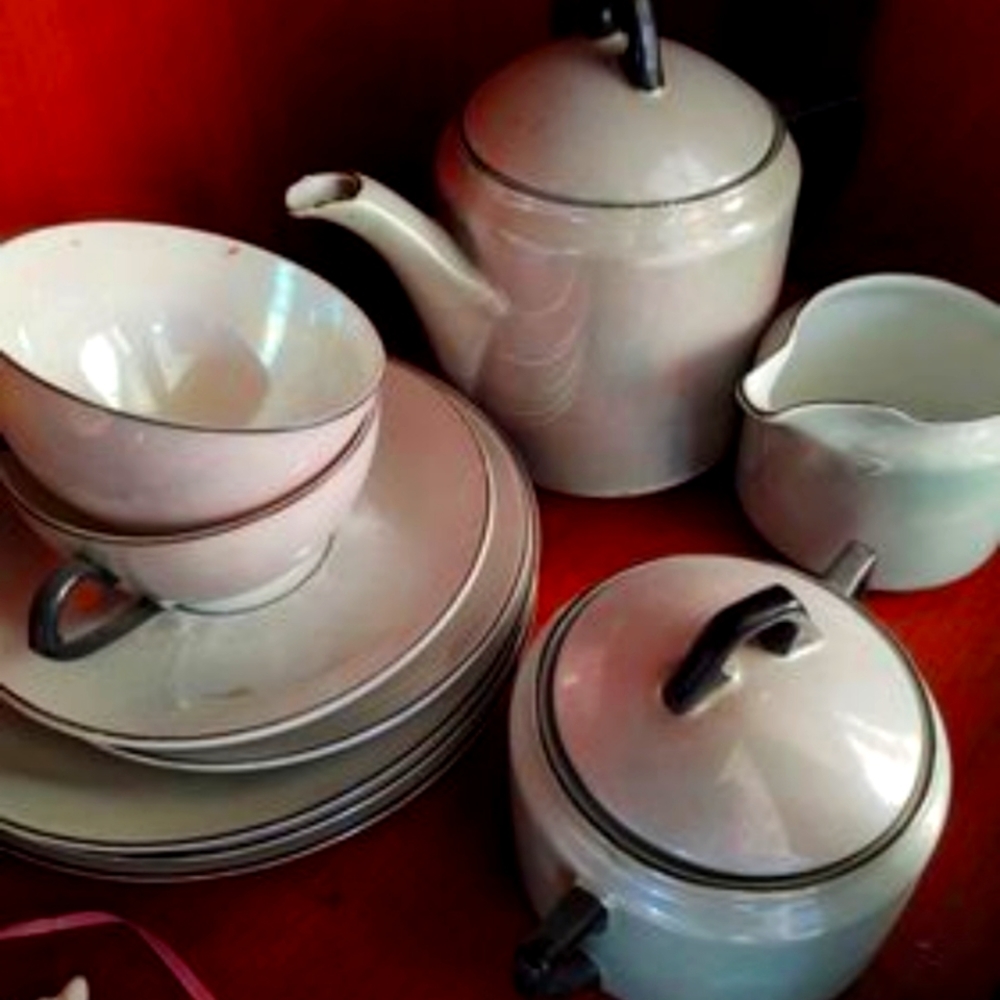 Antique Rudolf Wachter RW Bavaria Tea Set